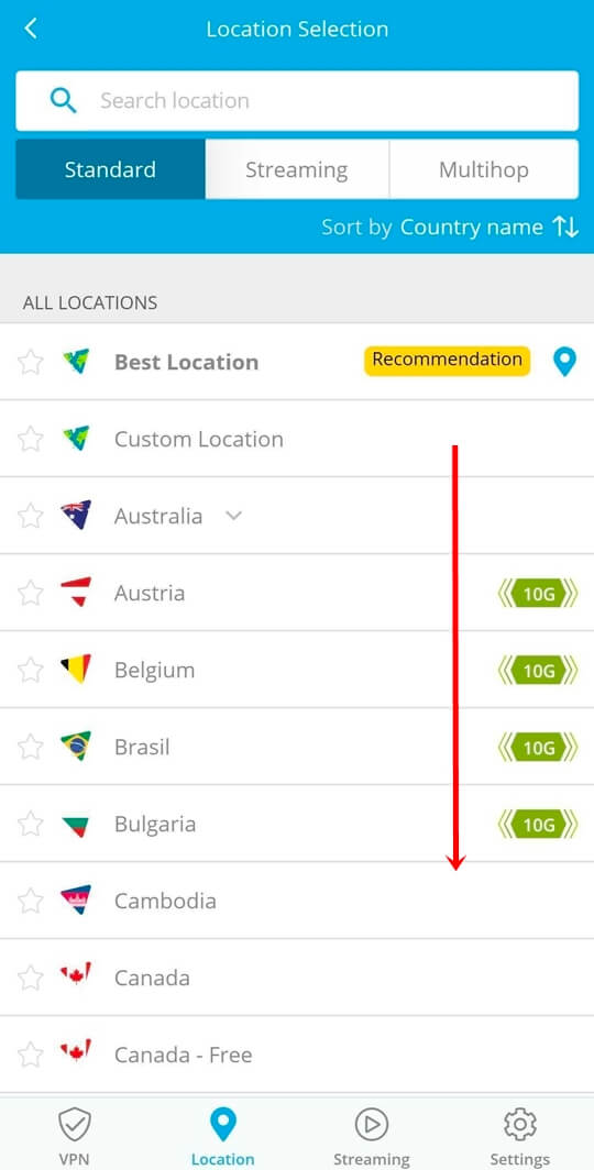 hide.me server locations