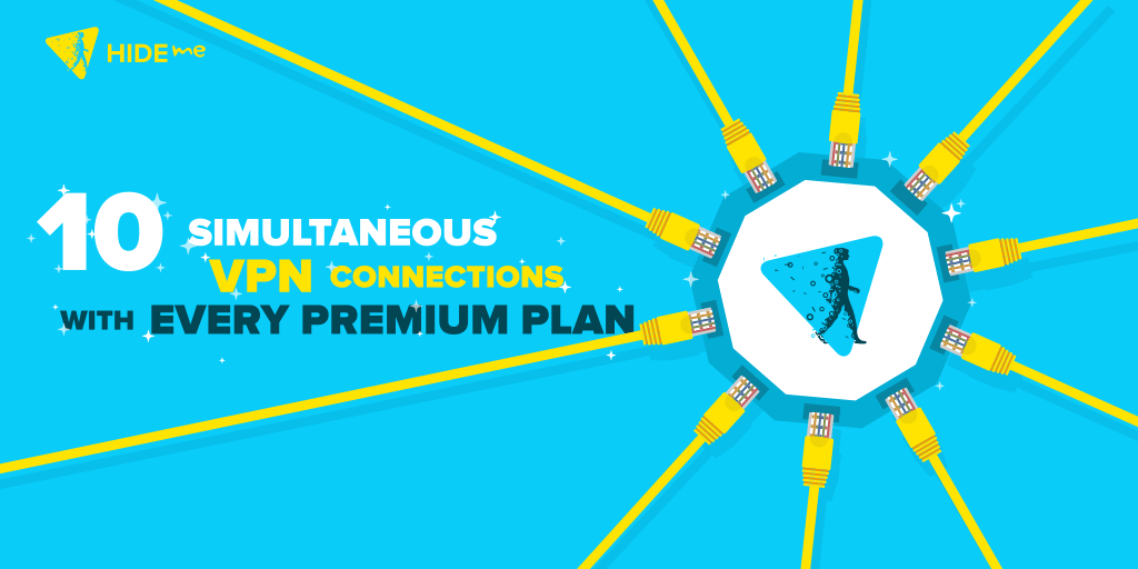 Enjoy 10 Simultaneous VPN Connections with Our Paid Plan