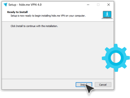 Start the installation and grant permission.