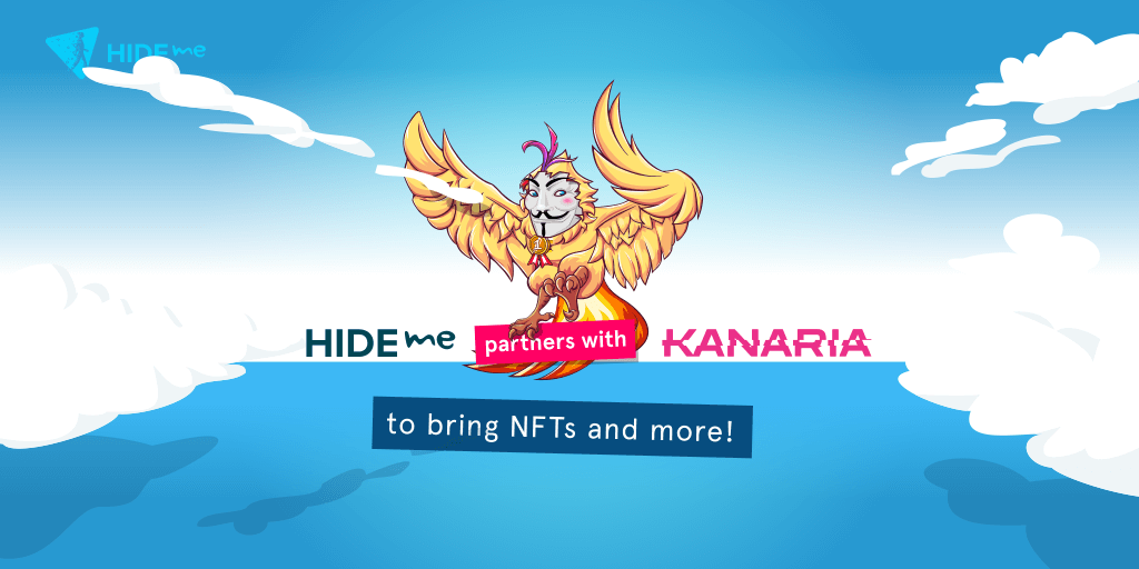 hide.me VPN partners with Kanaria to bring NFTs and more!