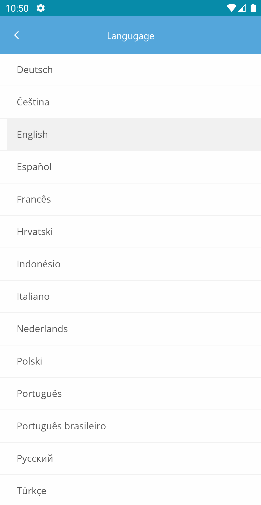 Android - Languages