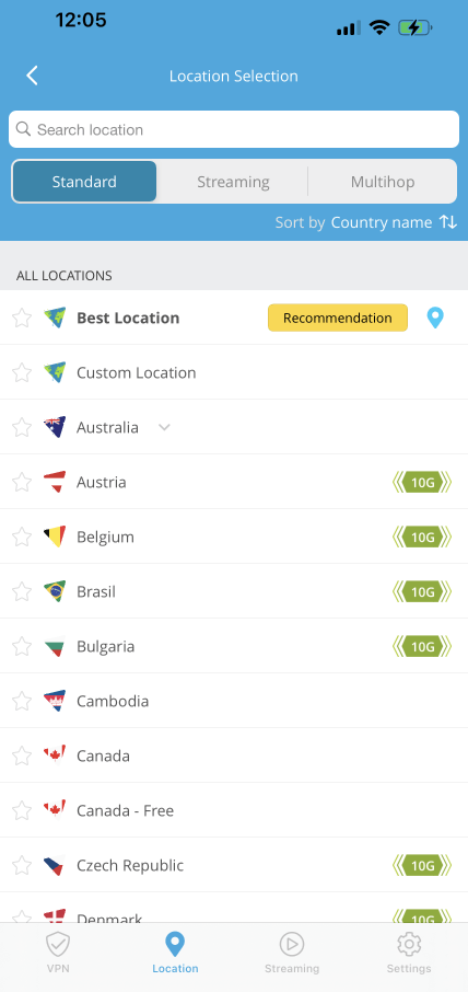iPhone - Locations